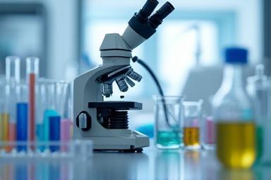 Microscope and scientific equipment symbolizing healthcare news